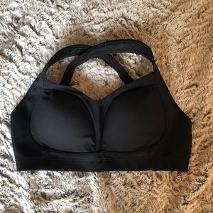 Lululemon black TaTa Tamer Sports Bra